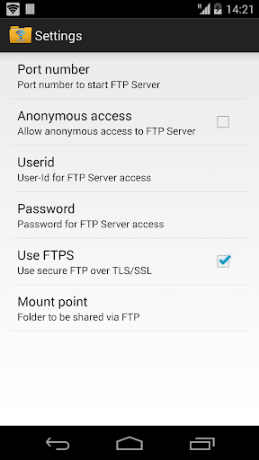 WiFi Pro FTP Server - Tools - apps
