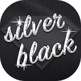 Silver Black Keyboard icon