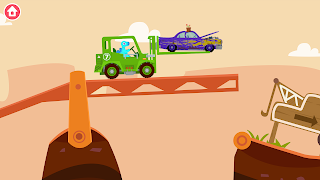 Dinosaur Rescue Truck Games - Screenshot 3