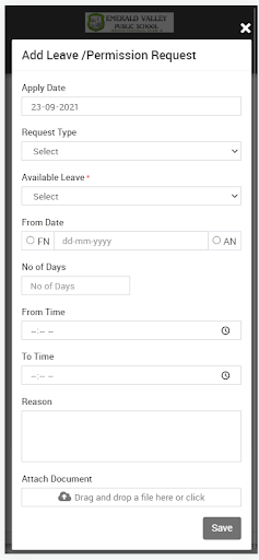 EVPS Primary Staff Screen 3