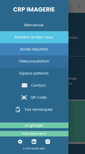Android application GROUPE CRP IMAGERIE MEDICALE screenshort