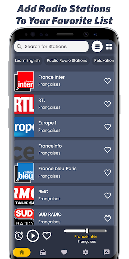 France Radio - French FM Radio Screen 2