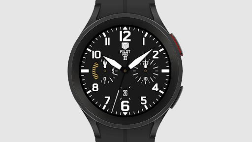 IWF Pilot Pro II watch face.
