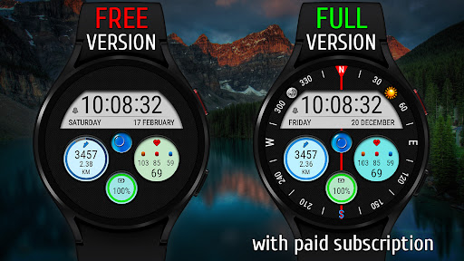 Futorum H18 Compass watch face Screen 2