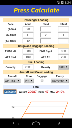 ATR 72-500 Loadsheet Screen 2