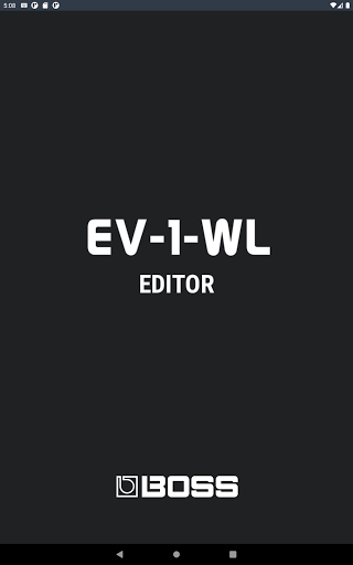 Screenshot of EV-1-WL Editor
