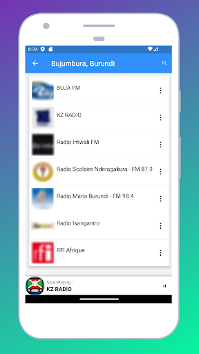 Radio Burundi + Radio FM AM Screen 3