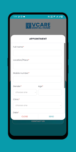 V Care Patient Screen 3