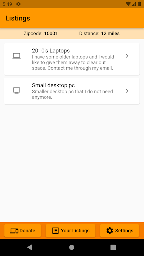 Android application DeviceWorld screenshort