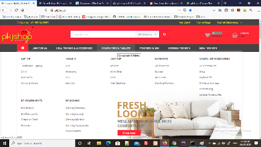 Pkjshop Courier App 1.0 Screen 3