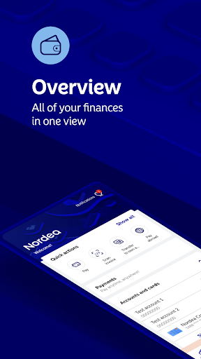 Android application Nordea Mobile - Denmark screenshort
