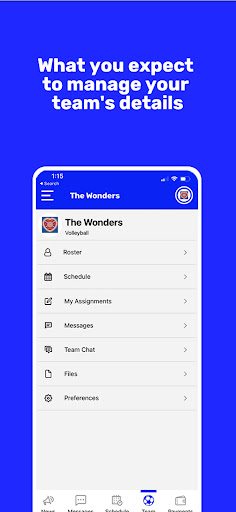 AnyClub - Your Club & Team App Screen 2