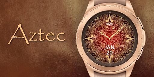 Aztec Calendar Watch Face Screenshot 1 - AppWisp.com