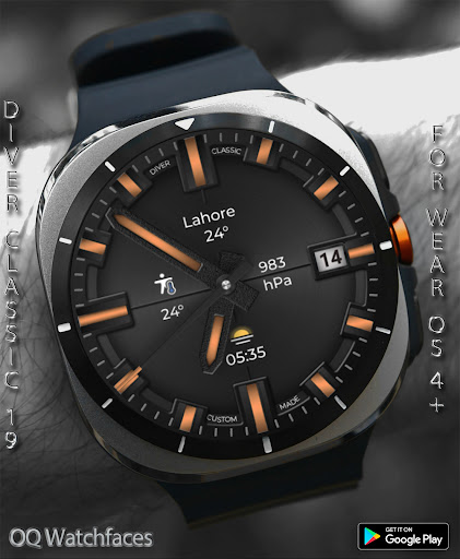 Diver Classic 19 Wear OS 4+ screenshot 5