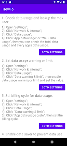 How to : save data usage guide