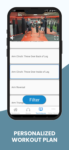 Screenshot of MMA Strength & Conditioning