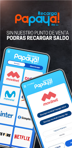 Recarga Papaya Screen 2