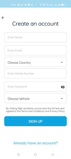 DeliveryMaster Drivers Screen 2
