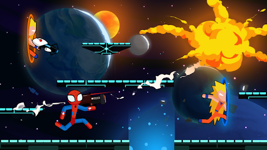 Captura 4 Stickman Dragon Fight - Suprem android