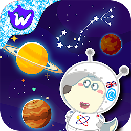 Wolfoo's Space Adventure Game: imaxe da icona