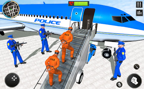 Captura de Pantalla 4 Police Prisoner Transport Game android