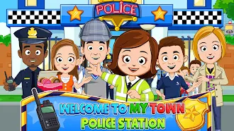 Game screenshot My Town: Police Games for kids mod apk