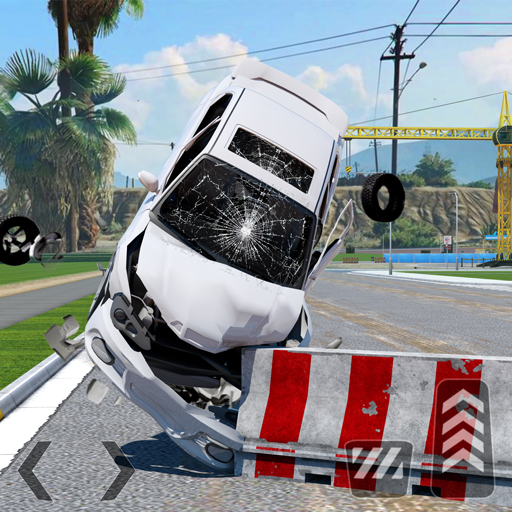 simulador de acidente de carro real jogo 3D 2023, derby de demolição final  Acrobacias de acidente de carro jogo de destruição de mundo aberto e  compilação de direção automática de grande pista