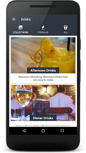 Drink & Cocktail Recipes Screen 2