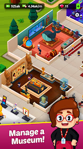 Idle Museum Tycoon: Art Empire 1.11.13 APK + Mod (Free purchase / Free shopping) for Android