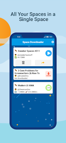 Space Downloader for Xのおすすめ画像4