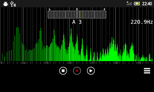 Audio Spectrum Monitor Screenshot