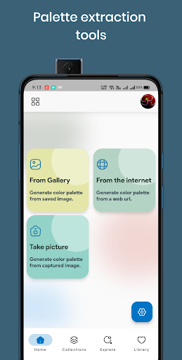 Android application Palette Lab - Color From Image screenshort