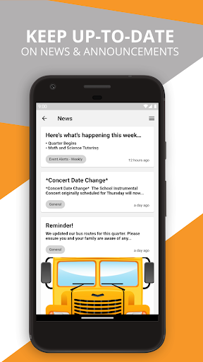 Android application Ripon Area School District screenshort