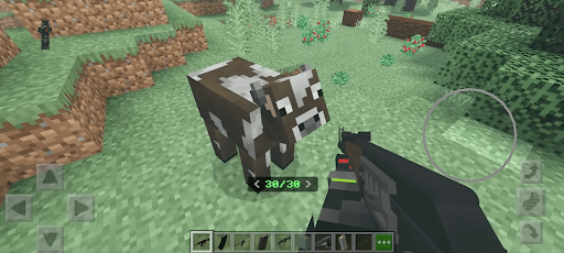 Android application Guns mod for Minecraft PE screenshort