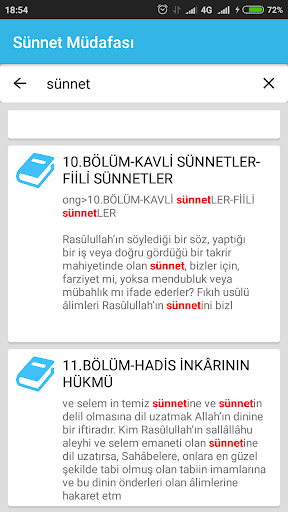 Sünnet Müdafaası Screen 3