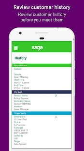 Sage CRM for Android