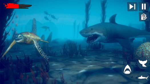 Screenshot 14 Raft Survival Angry Shark Game android