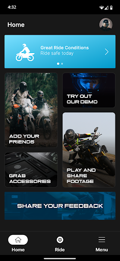 Android application Forcite screenshort