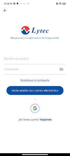 Android application Lytec screenshort