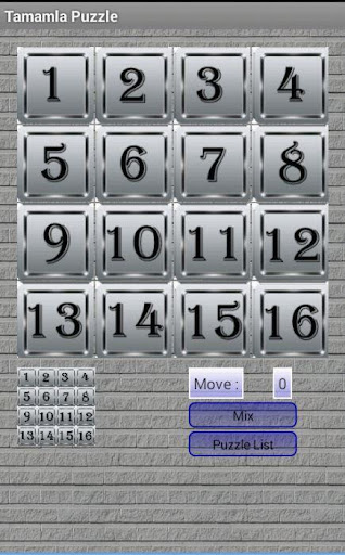Fifteen Sliding Puzzle