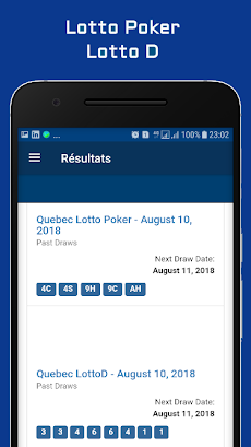 Résultats des Jeux Loto Quebecのおすすめ画像3