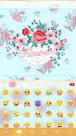 screenshot of Flowers Theme