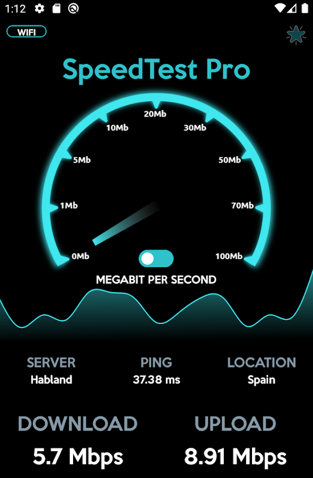 #10. SpeedTest Pro (Android) Ved: TTA Apps Spain
