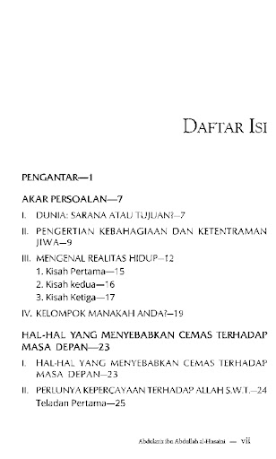 Jangan Cemas Hadapi Masa Depan Screen 2