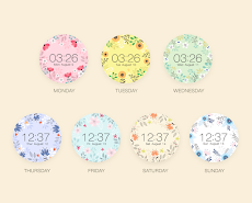 Springtime watchface by Mowmowのおすすめ画像4