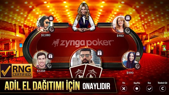 Zynga Poker - Poker Oyunu Screenshot