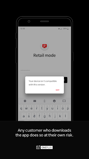 OnePlus Retail Mode Screen 3