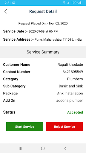 LS Tasker Business Screen 2