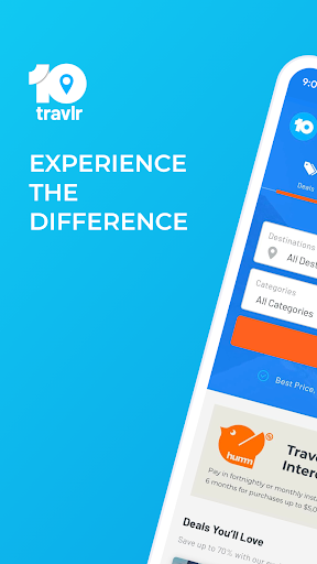 Android application 10 Travlr screenshort