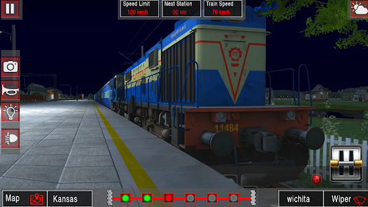 ciudad india tren juego 3d
